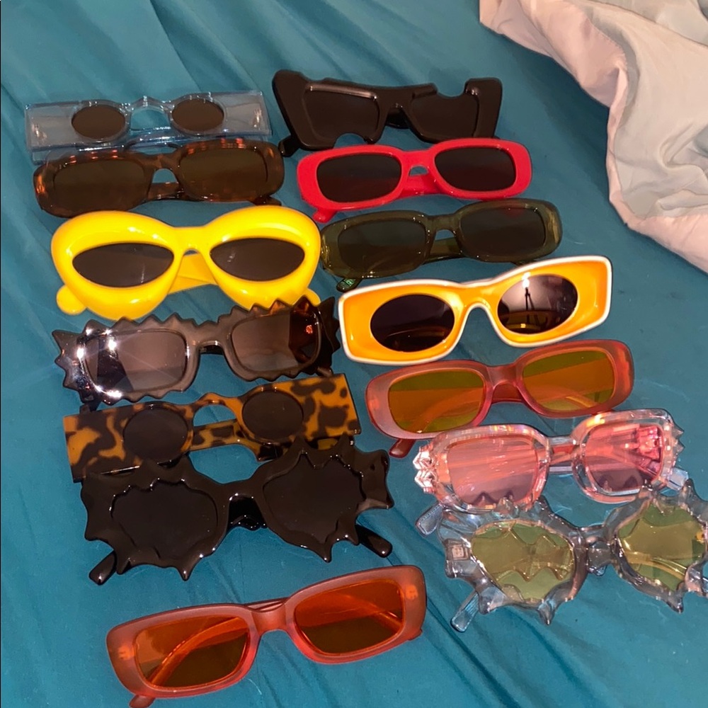 14 vintage sun glasses bundle. 🌞